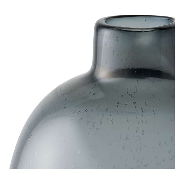 Vase, 23x35 cm, Sort, Glas