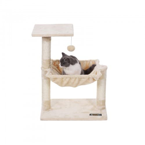 Kattställning, 49x44x120 cm, Grå