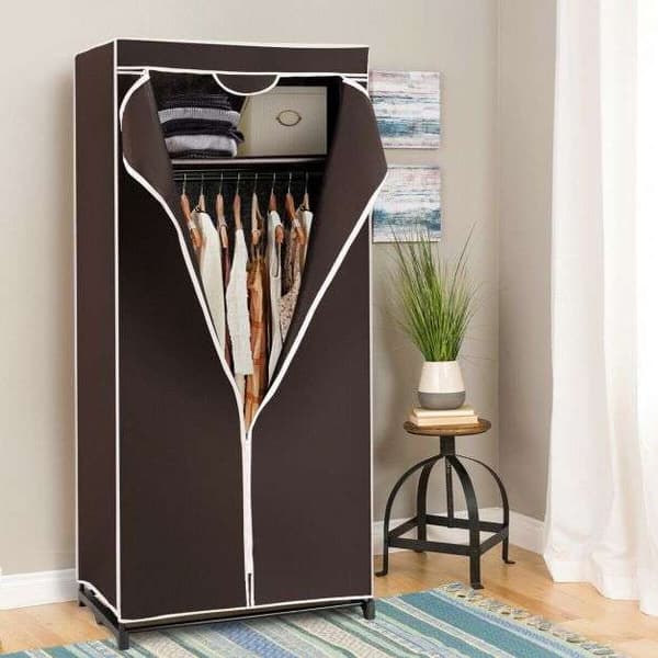 Garderobe, 74x50x172 cm, Kaffe , Star