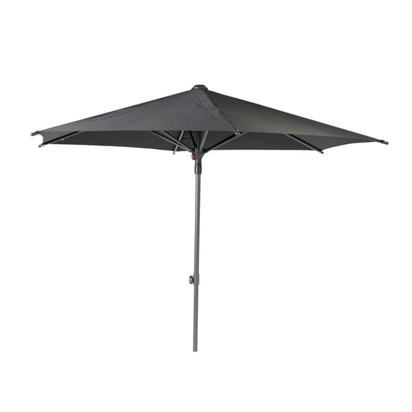 Parasol BALCONY 270 cm tummanharmaa polyesterikangas