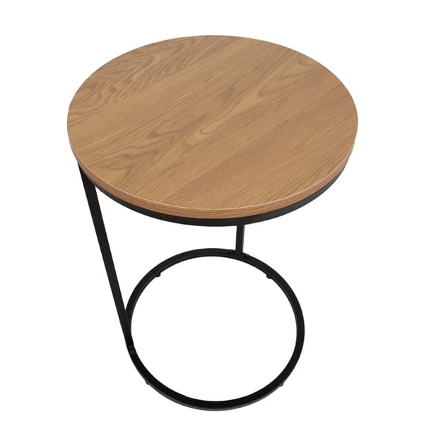 Sidebord HEDVIG 40x60 cm Sort ask metal