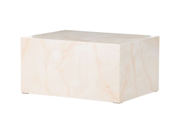 Sofabord York 80x60 cm lysegul