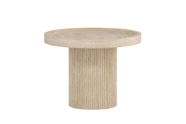 Sidebord 60x45 cm Beige MDF