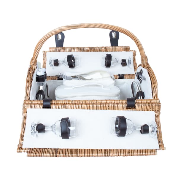 Picnickurv 47x31x38 cm, keramik