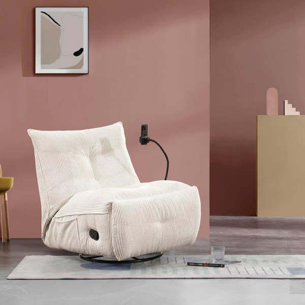 Lænestol WIN-WIN 80x95x90 cm Creme