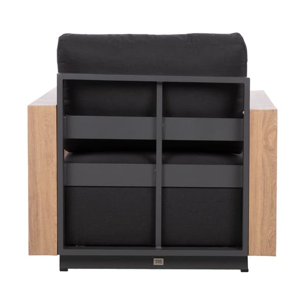 Soffmodul FULLER 68x89x70,5 cm mörkgrå