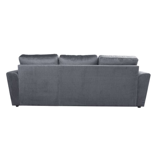 Hörnbäddsoffa INGMAR 242x168x92 cm Blå