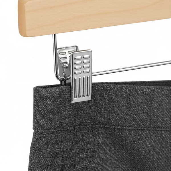 Byxgalgar Set, 16x35.5x2.5 cm, Vit, Trä, Kodustaar