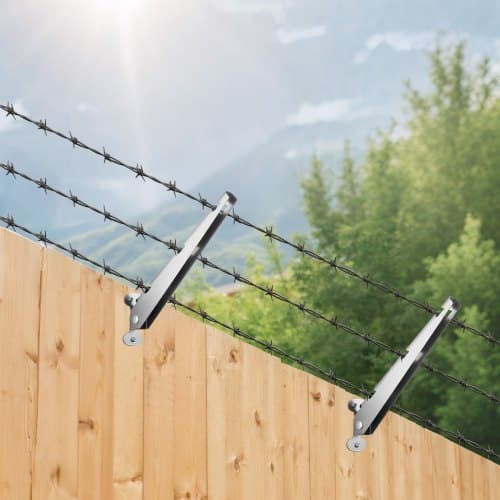 Stolpförlängare, 10-pack, 310x100x55 mm, galvaniserat stål