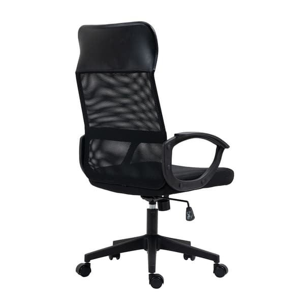 Kontorstol Linus 60x62x107-117 cm Sort