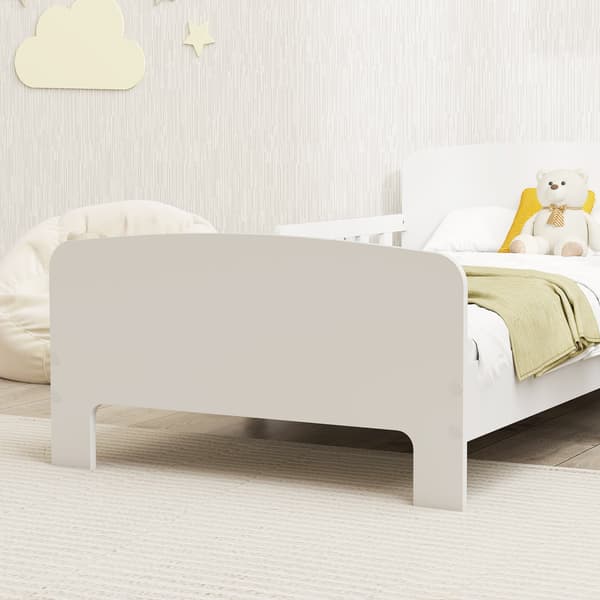 Børneseng 143,5x74,2x54 cm Hvid MDF