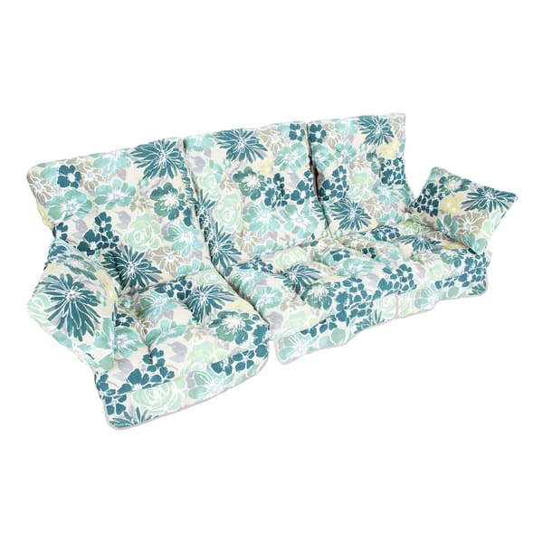 Kuddset ROMA 108x56x10 cm Blommig