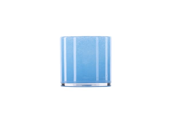 Lanterne Glora 12x12 cm Blåt Glas