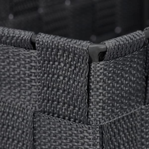 Hängande förvaringskorgar set, 20x25x16,5 cm, grå, plast, Kodustaar