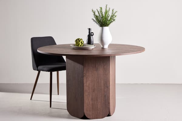 Ruokapöytä Tekla 120x75 cm Ruskea MDF