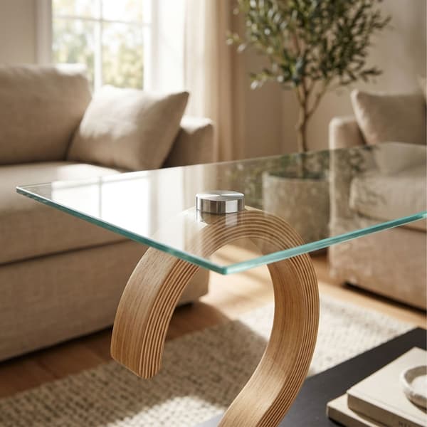 Sidobord med glasskiva, Kodustaar