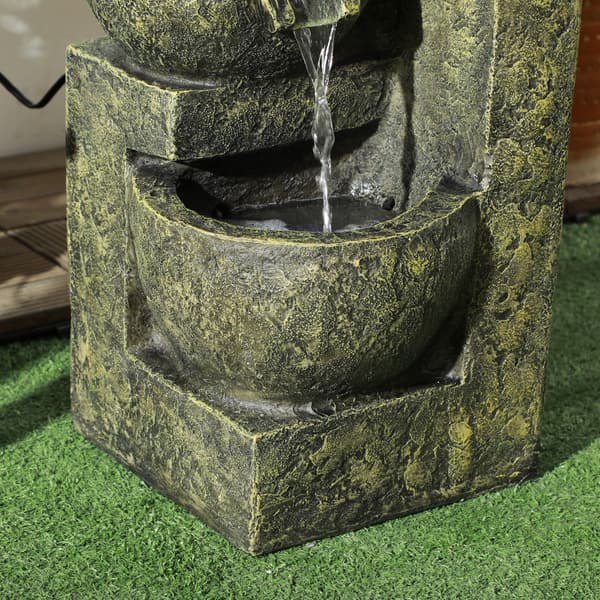 Havedam, 25x24x60 cm, Sort