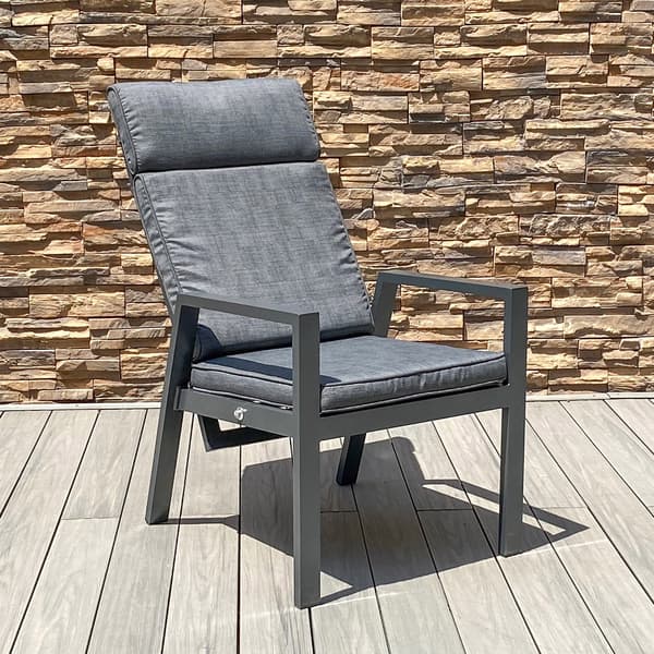 Tuoli Tomson 61x69x106 cm Tummanharmaa