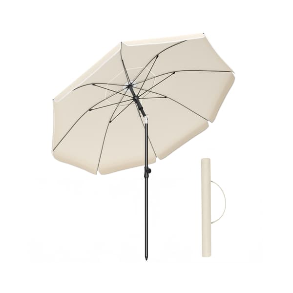 Parasoll 160 cm Beige