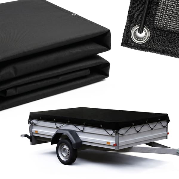 Trailernet, finmasket, med elastisk snor, Kodustaar
