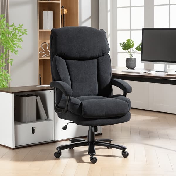 Executive kontorstol 68,5x79x117-125 cm sort