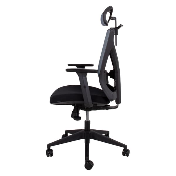 Kontorstol MIKE 64x65x115-125 cm Grå