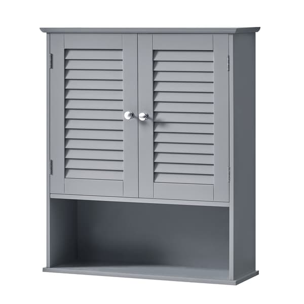 Badeværelsesskab 20x60x70 cm Hvid