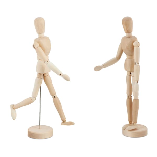 Mannequin, 32x8x7 cm, Brun, Kodustaar