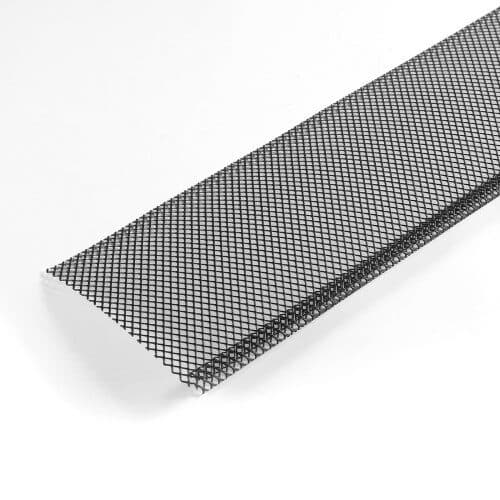 Gutter Guard 40-pack 36,58 m 152,4 mm pulverlackerat stål svart