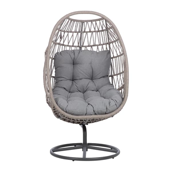 Lepotuoli CASSIA 85x85x151 cm Harmaa