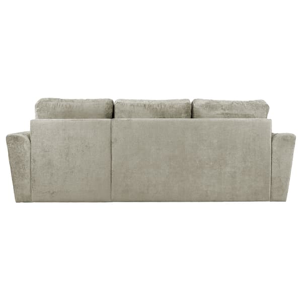 Hörnbäddsoffa INGMAR 242x168x92 cm Beige Tyg