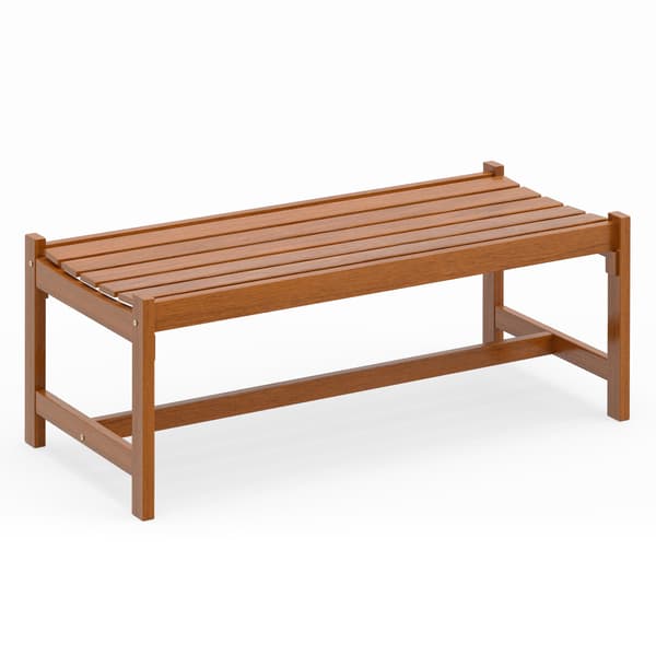 Ulkopenkki 1 kpl 112x51x42 cm tiikki