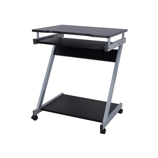 Computerskrivebord, 60x48x71,5 cm, Sort