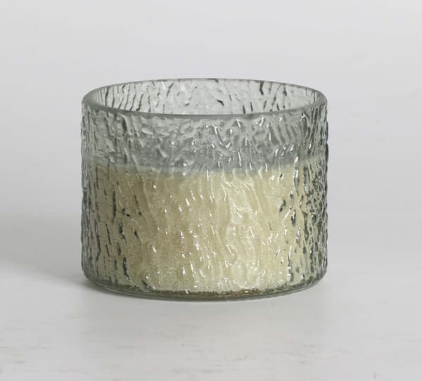 Duftlys 10x7,5 cm Grøn Glas