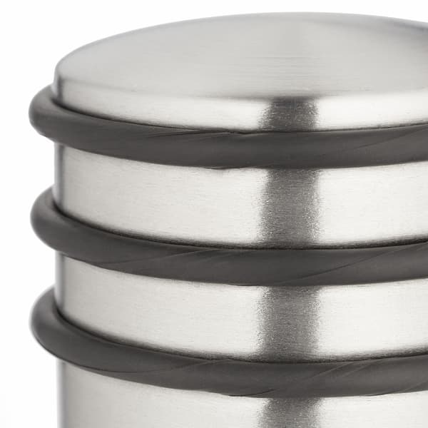 Dörrstoppare set om 3, 7,5x7 cm, silver svart, rostfritt stål, Kodustaar