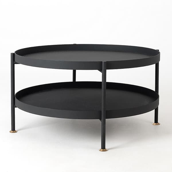 Sofabord Hanna, 60 cm, sort