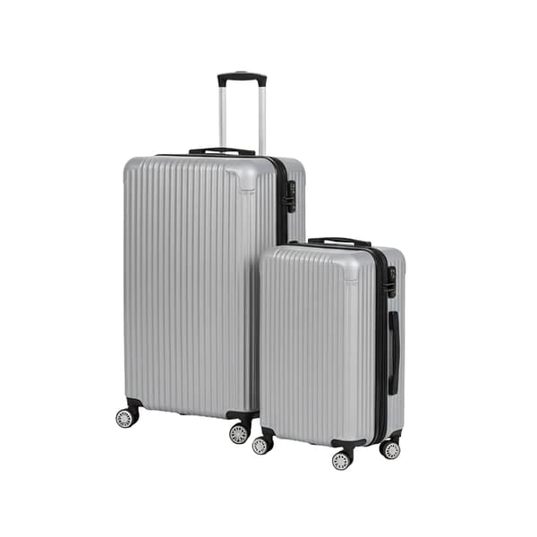 Kuffertsæt 55x36x23 cm, 65x42x25,5 cm Sort, Hardcase, Kodustaar