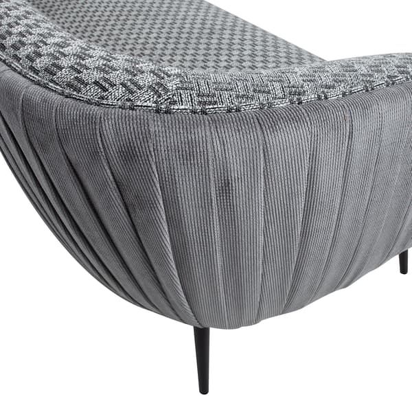 Soffa ACCENT 179x80x74 cm grå