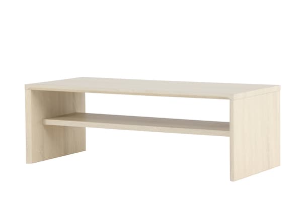 Sofabord 110x50x38 cm Hvid MDF