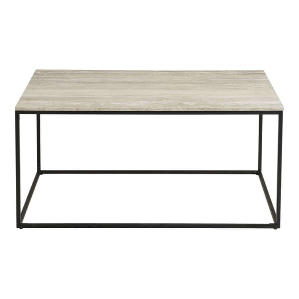 Sofabord, Vita, sort / beige