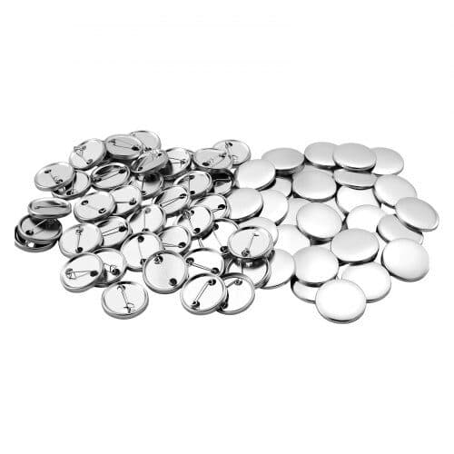Påfyllningskit för knappmaskin 200 set Ø32 mm silver/vit