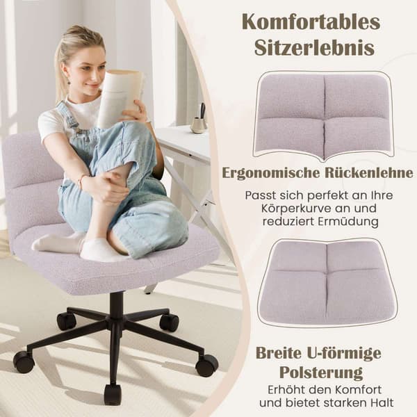 Kontorstol, 74×69×80 cm, Beige , Star