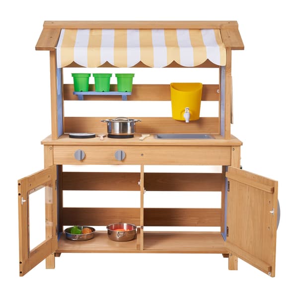 Mud Kitchen, 79,5x33,9x100 cm, Natur, Træ