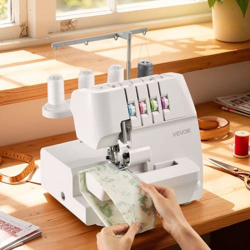 Overlock symaskin, 32x28x32 cm, vit