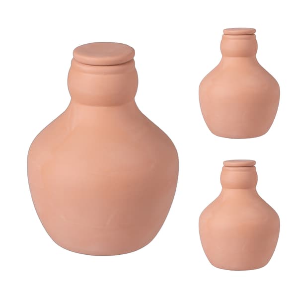Bevattningskruka set, 14x11 cm, Terrakotta, Keramik, Kodustaar