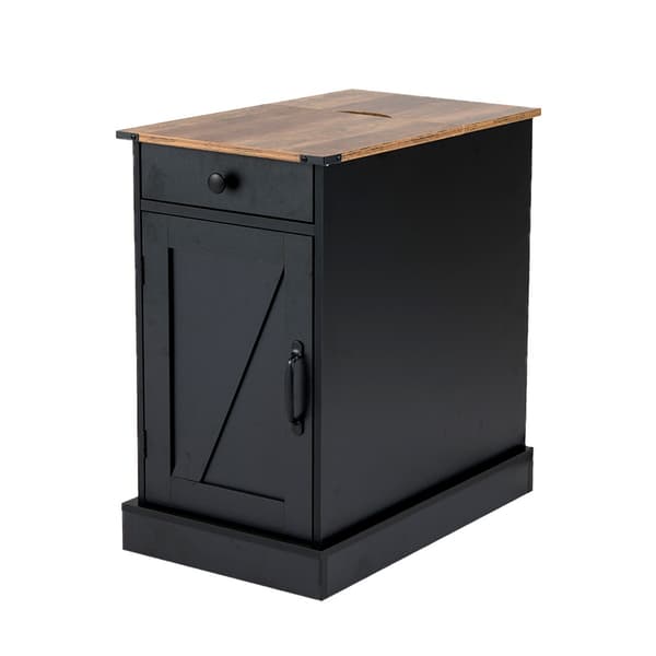 Sidebord, 35x60x62 cm, Sort, Opbevaring , Star