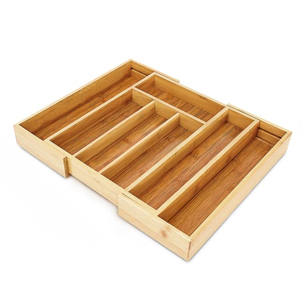 Aterinlaatikko 5x29x34 cm bambu, Kodustaar