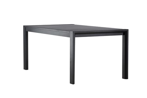 Spisebordsskyder 250x95x75 cm Sort Eg