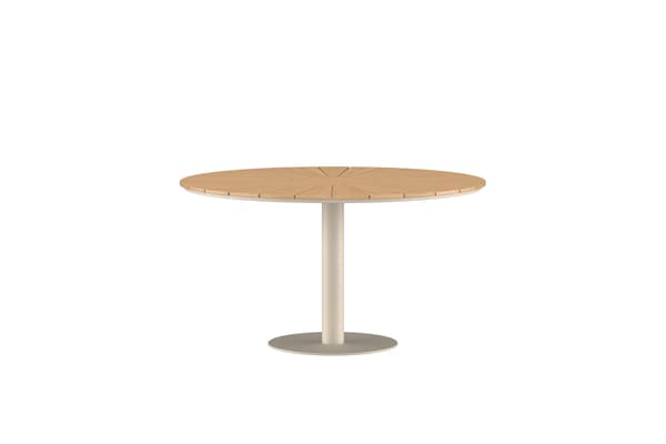Spisebord, Croft Rund, 120 cm, Beige