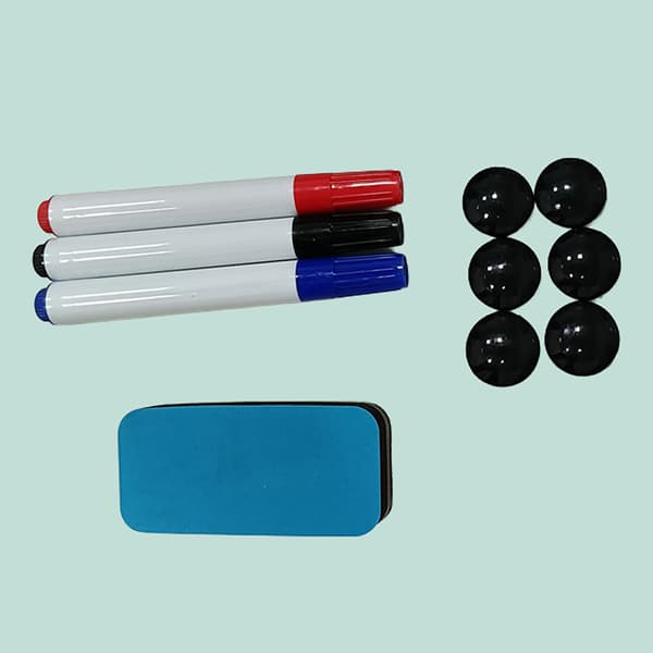 Flipchart whiteboard, 100x70 cm, sort, Kodustaar